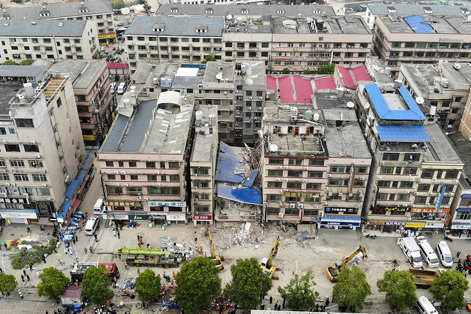 长沙自建房倒塌事故