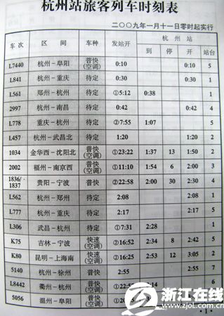 杭州最新火车时刻表，友情与陪伴的列车启程