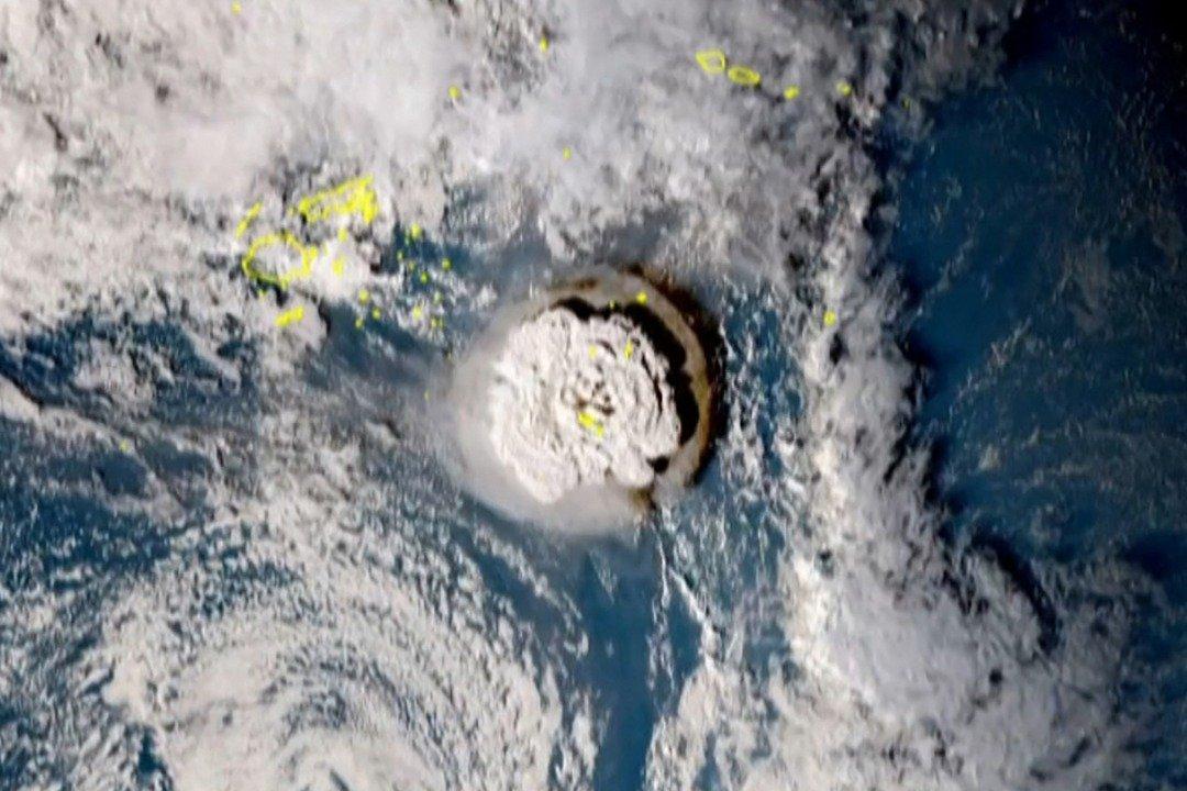 汤加火山爆发最新动态，探索自然美景之旅，寻求内心平静与喜悦