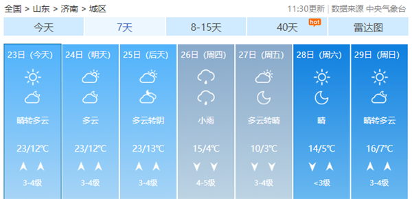 济南天气预报更新，气象变化及应对策略