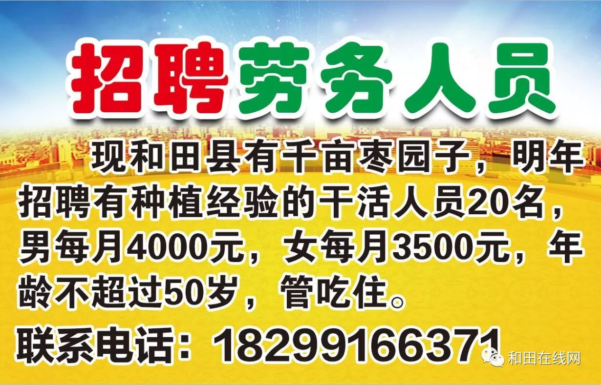 和田最新招聘信息概览，最新职位及招聘动态更新