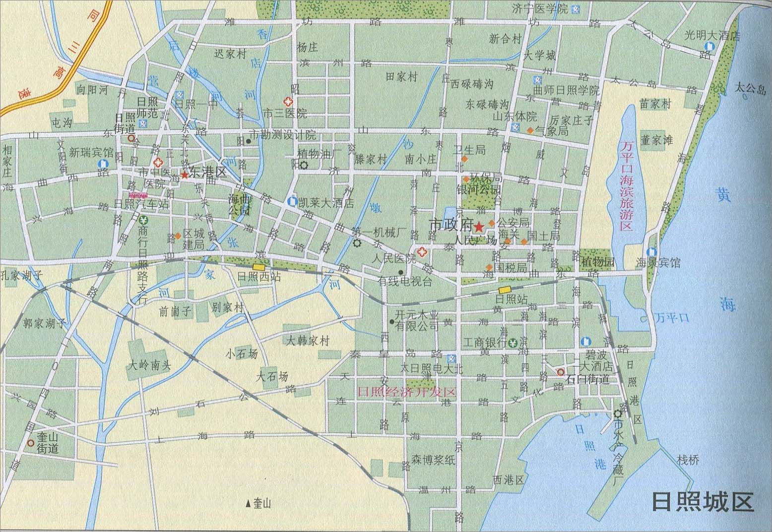 日照市区最新地图发布，科技助力城市探索新时代