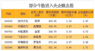 最新牛散持股概览，科技股引领投资新时代